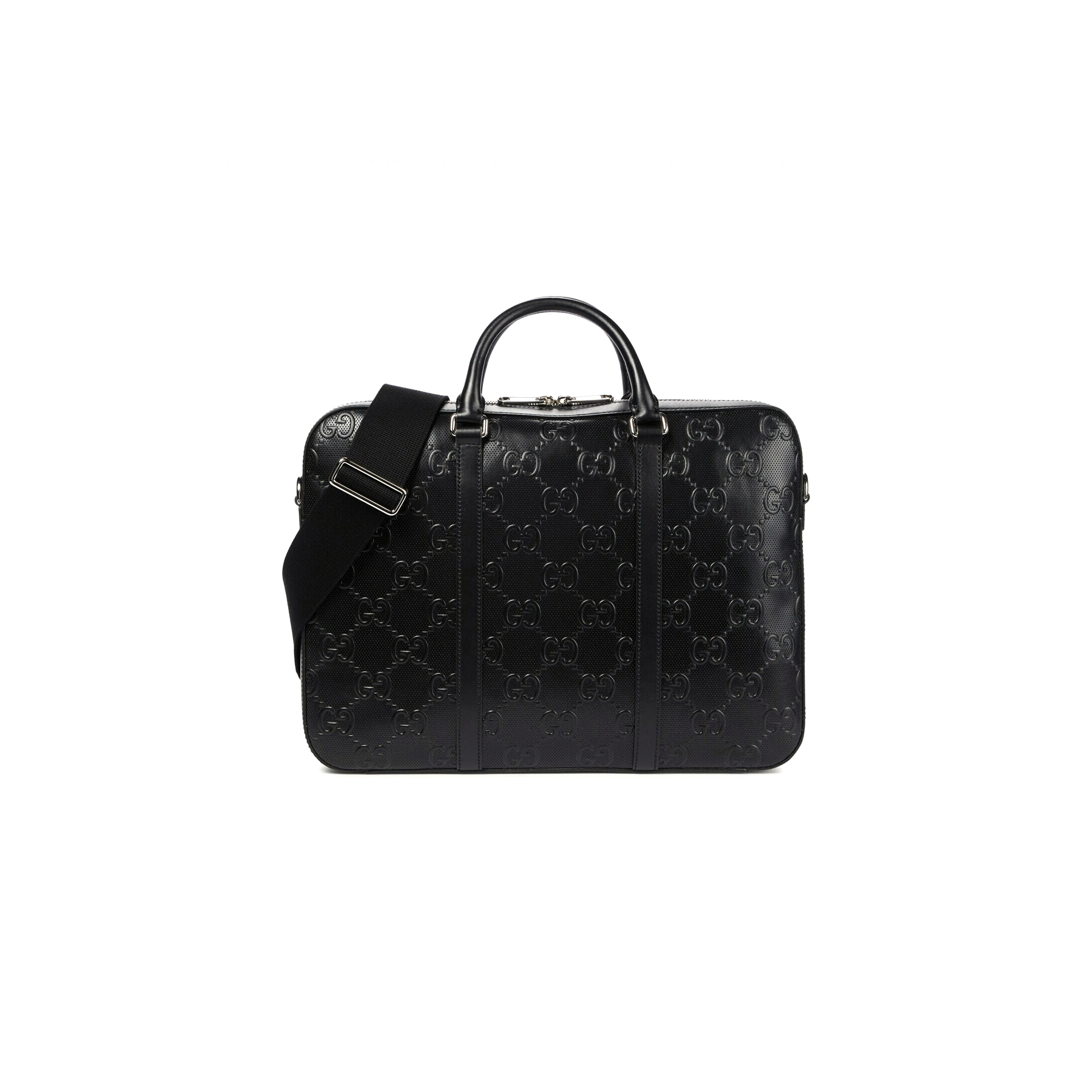 GUCCI GG EMBOSSED BRIEFCASE 658573 1W3CN 1000 (40*29*6cm)